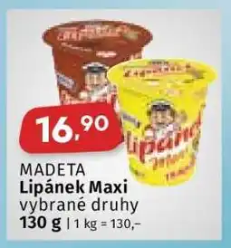 Coop Madeta Lipánek Maxi nabídka