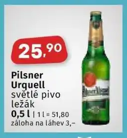 Coop Pilsner Urquell nabídka