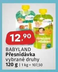 Coop BABYLAND PŘESNÍDÁVKA nabídka