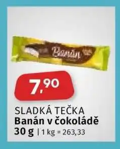 Coop Banán v čokoládě nabídka