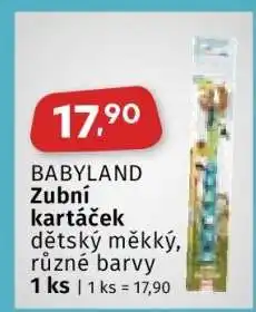 Coop BABYLAND Zubní kartáček nabídka