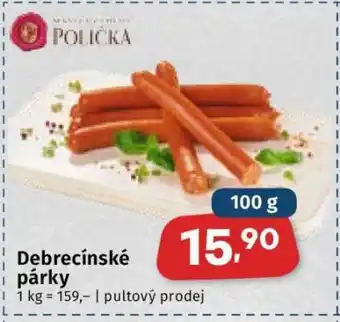 Debrecínské párky