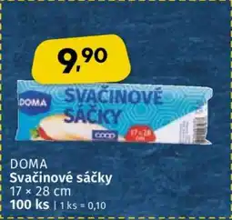 Coop DOMA Svačinové sáčky nabídka