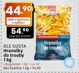 Coop DLE GUSTA HRANOLKY DO TROUBY nabídka