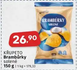 Coop KŘUPETO BRAMBŮRKY SOLENÉ nabídka