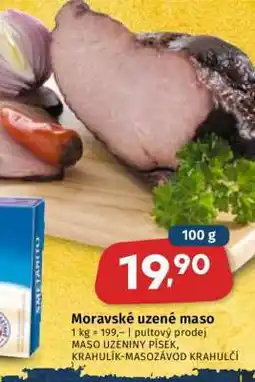 Coop Moravské uzené maso nabídka