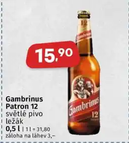 Coop Gambrinus Patron 12 nabídka