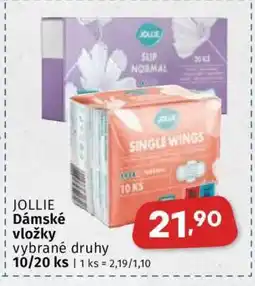 Coop JOLLIE Dámské vložky nabídka