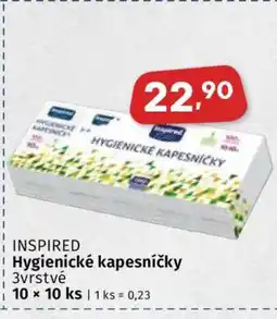 Coop INSPIRED Hygienické kapesníčky nabídka