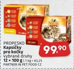 Coop Propesko kapsičky pro kočky nabídka