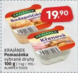 Coop Krajánek pomazánka nabídka
