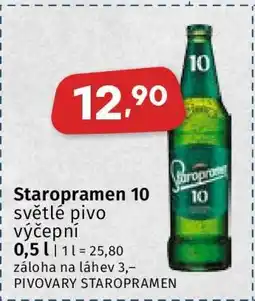 Coop Staropramen 10 nabídka