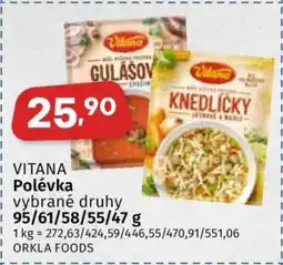 Coop Vitana Polévka nabídka