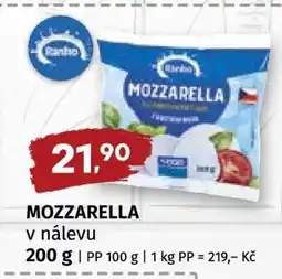 Coop Mozzarella nabídka
