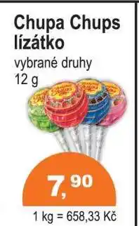 COOP DISKONT Chupa Chups lízátko nabídka