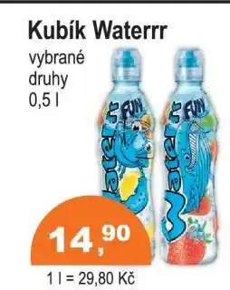 COOP DISKONT Kubík Waterrr nabídka