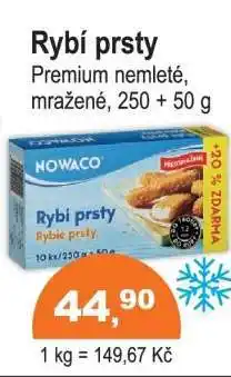COOP DISKONT Rybí prsty nabídka