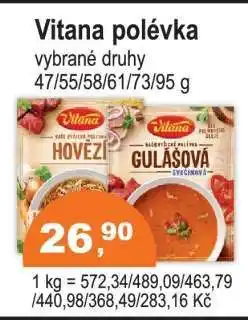 COOP DISKONT Vitana Polévka nabídka
