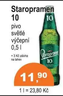 COOP DISKONT Staropramen 10 nabídka