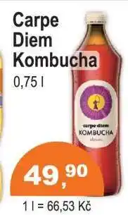 COOP DISKONT Carpe Diem Kombucha nabídka
