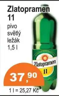 COOP DISKONT Zlatopramen 11 nabídka