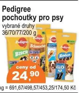 COOP DISKONT Pedigree Pochoutky pro psy nabídka