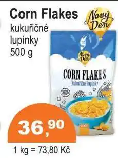 COOP DISKONT Corn Flakes nabídka