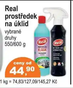 COOP DISKONT Real prostředek na úklid nabídka