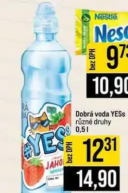 Jip Dobrá voda YESS různé druhy nabídka
