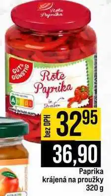 Jip Paprika krájená na proužky nabídka