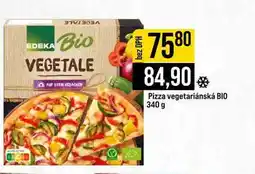 Jip Pizza vegetariánská BIO nabídka