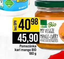 Jip Pomazánka kari mango BIO nabídka