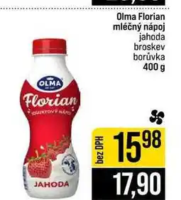 Jip Olma Florian mléčný nápoj jahoda broskev borůvka nabídka