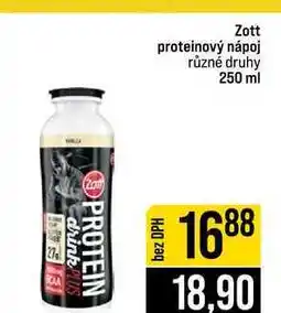 Jip Zott proteinový nápoj různé druhy nabídka