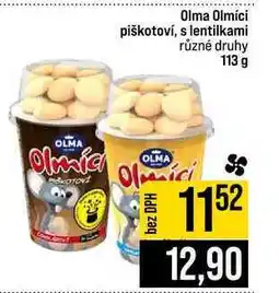 Jip Olma Olmíci piškotoví, s lentilkami různé druhy nabídka