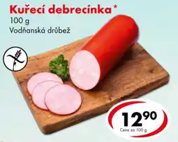 CBA Vodňanská drůbež Kuřecí debrecínka nabídka