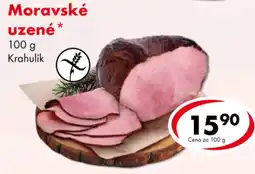 CBA Krahulík moravské uzené nabídka