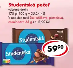 CBA Studentská pečeť nabídka