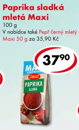 CBA Vilana paprika sladká nabídka