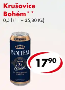 CBA Krušovice Bohém nabídka