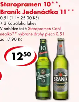 CBA Staropramen 10 nabídka