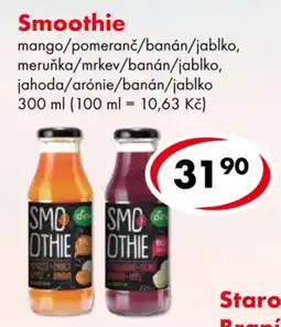 CBA Smoothie nabídka