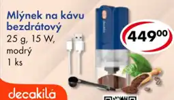 CBA decakila mlýnek na kávu bezdrátový nabídka