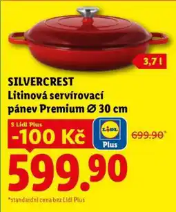 Lidl SILVERCREST Litinová servírovací pánev Premium Ø 30 cm nabídka