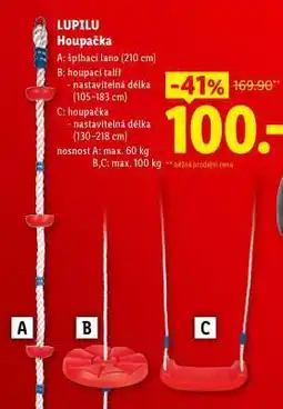 Lidl LUPILU Houpačka nabídka