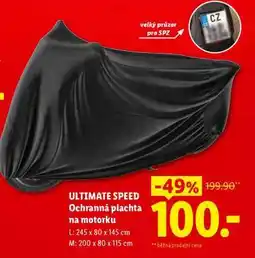 Lidl ULTIMATE SPEED Ochranná plachta na motorku nabídka