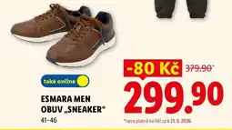Lidl Esmara Men Obuv „Sneaker“ nabídka