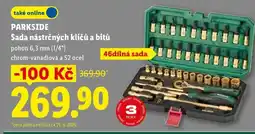 Lidl PARKSIDE Sada nástrčných klíčů a bitů nabídka