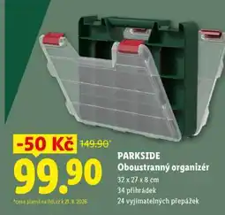 Lidl PARKSIDE Oboustranný organizér nabídka