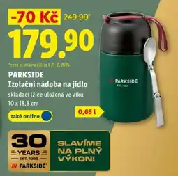 Lidl PARKSIDE Izolační nádoba na jídlo nabídka